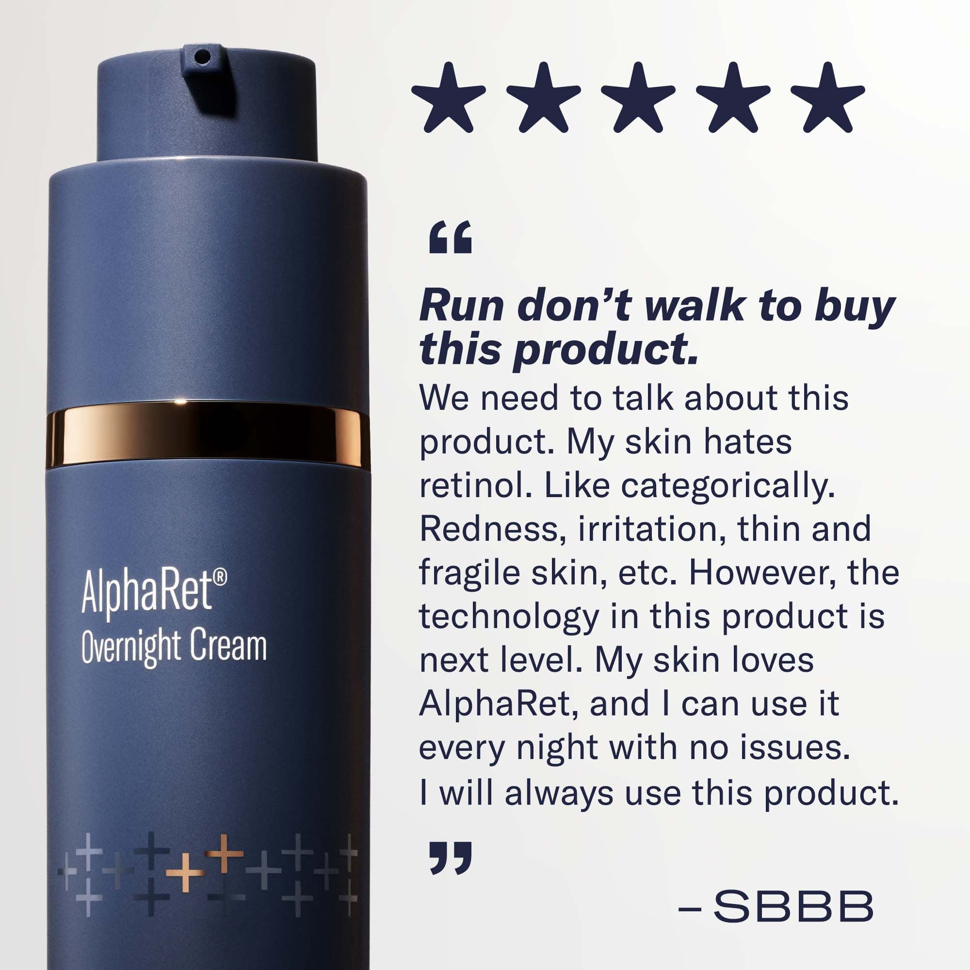 AlphaRet Overnight Cream