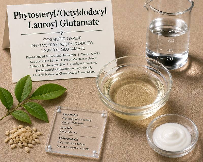Phytosteryl/Octyldodecyl Lauroyl Glutamate