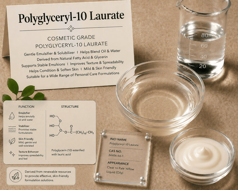 Polyglyceryl-10 Laurate