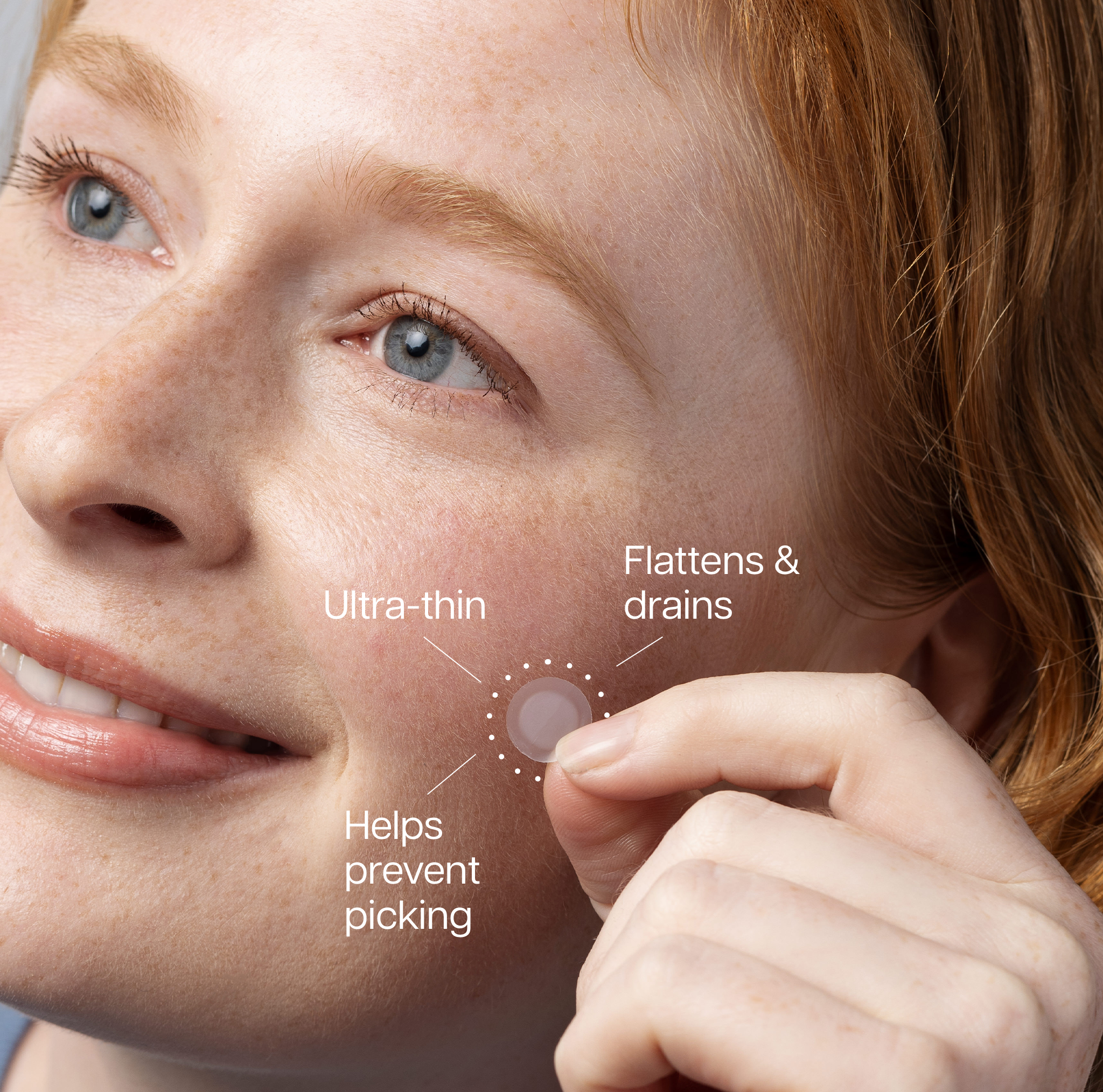 invisiClear™ Hydrocolloid Spot Patches