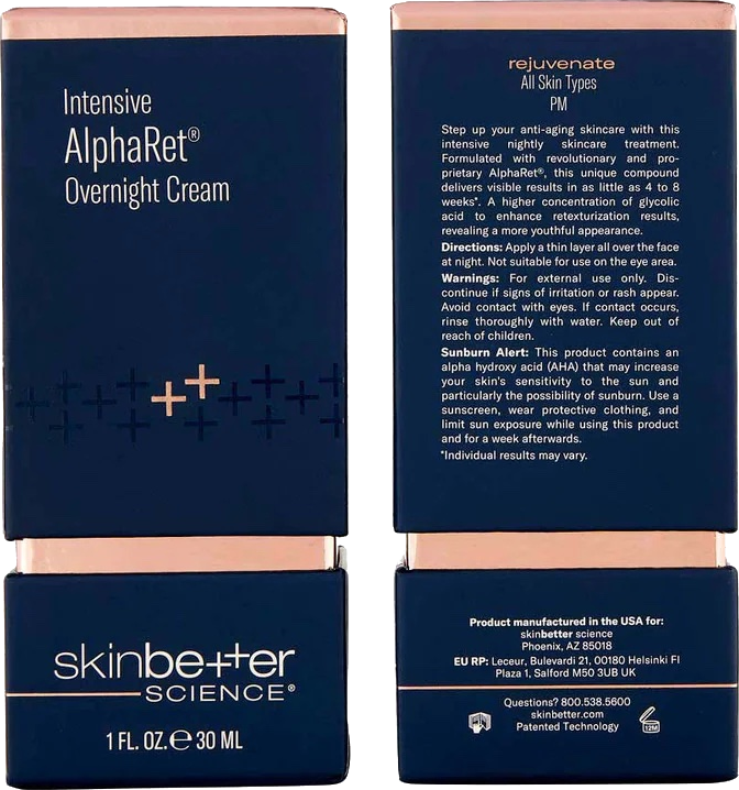 Intensive AlphaRet Overnight Cream